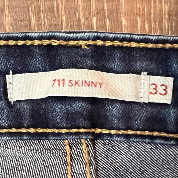 Levi’s 711 Skinny Jeans – Size 33 - Picture 13 of 14
